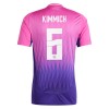 Conjunto (Camiseta+Pantalón Corto) Alemania Kimmich 6 Segunda Equipación Euro 2024 - Niño